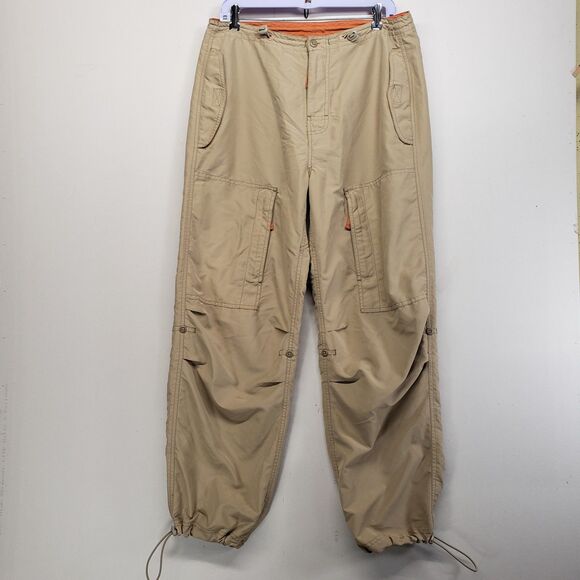 GAP Other - Vintage GAP Paratrooper Cargo Pants Mens S / M Beige Lightweight Relaxed Fit